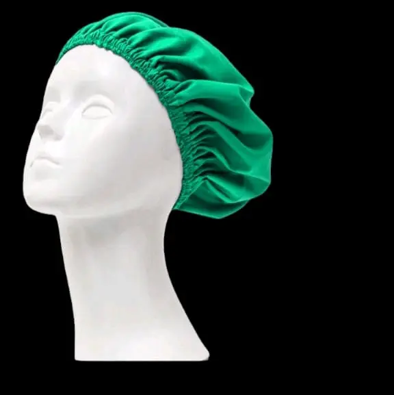 Hairnet kain bisa paki nama / penutup kepala untuk medis,chef 1