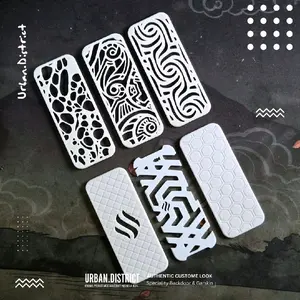 Panel 3D Print UV T99 Dekorasi Panel Include Magned Sebagai Hiasan Dengan Motif Texture dan Berbahan Tebal