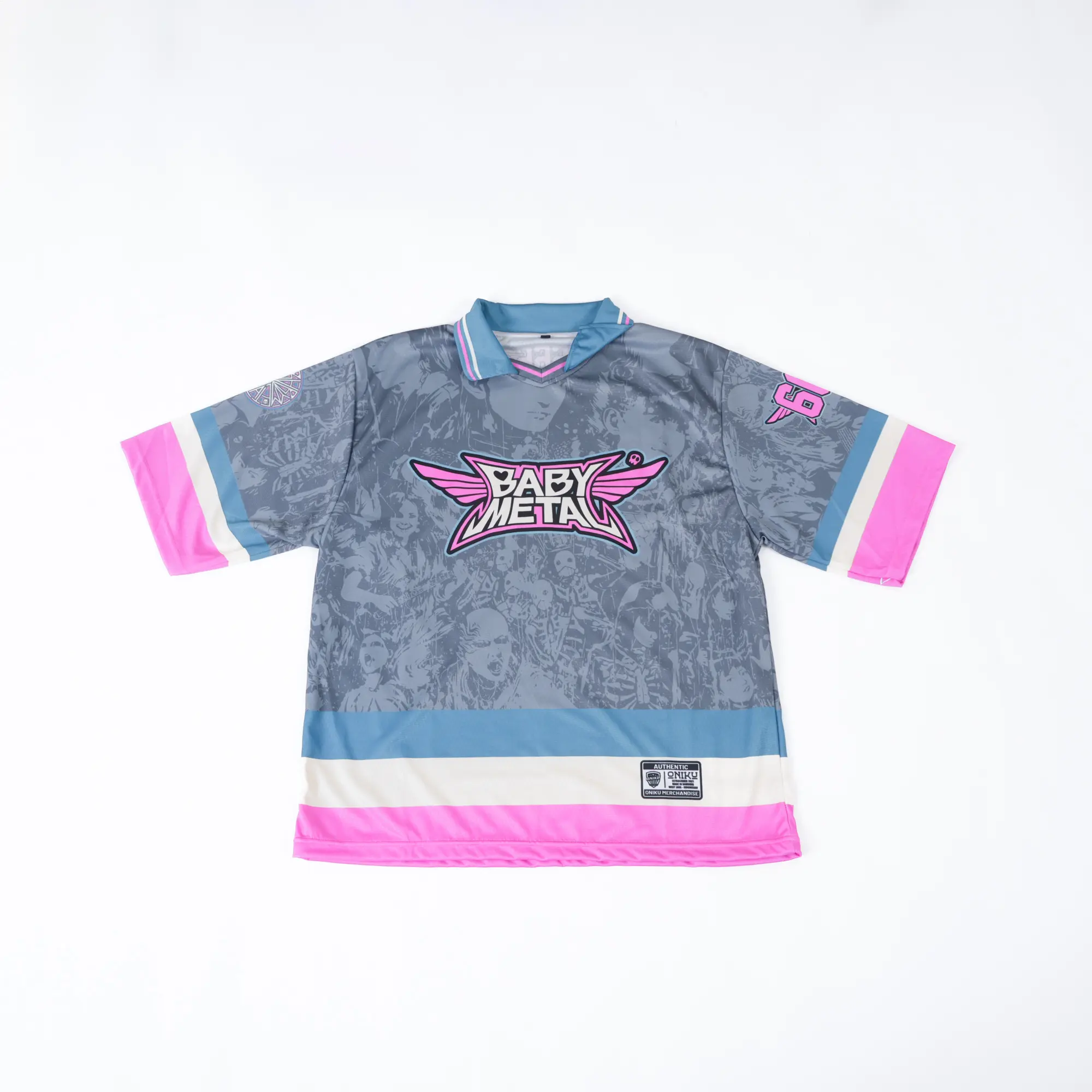 ONIKU//JERSEYBOXY//JERSEYCASUAL//STREETWEAR//OVERSIZE//BOXYFIT//RETRO//VINTAGE//MUSIK//BLOKECORE//KOREA//NFL//SPORT//BABYMETAL BCP
