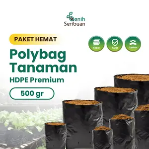 Polybag Tanaman Bahan Plastik Polibag Tebal Benih Seribuan