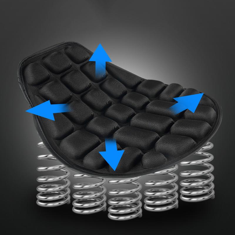Product Introduction of Xe Máy 3D Ghế Pad 3D Đa Năng Hấp Thụ Sốc Yên Xe Miếng Lót Thoải Mái Thoải Mái Thoáng Khí Gối Cho Lưu Diễn Đi Xe 10