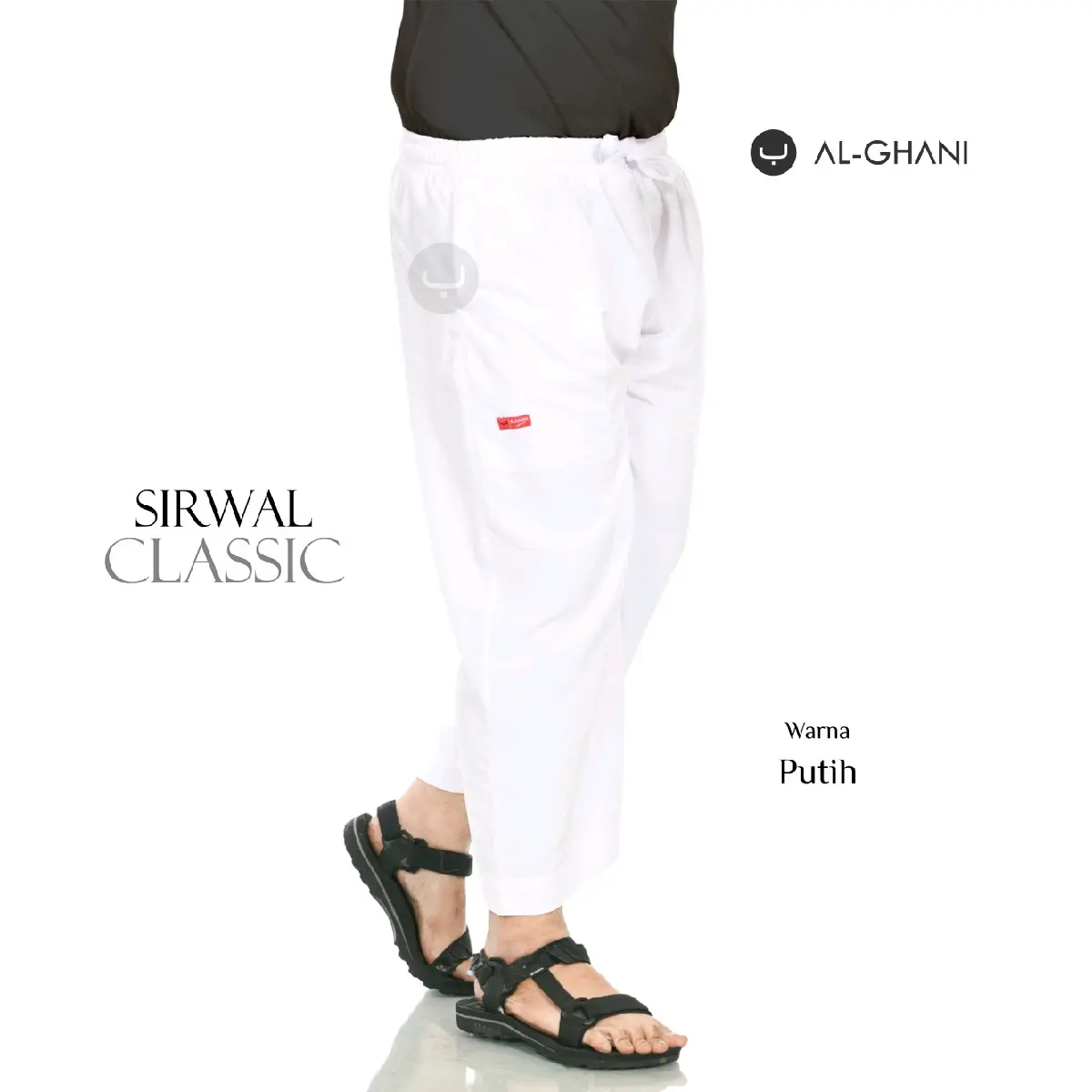 celana sirwal classic,  celana solat, celana umroh & haji, celana sunah bahan katun soft,  celana cingkrang