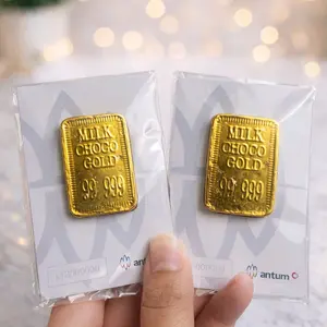 10 PCS COKLAT EMAS ANTUM BAGI BAGI LEBARAN JADI ANTY RICH COKLAT GIFT WISUDA GIFT