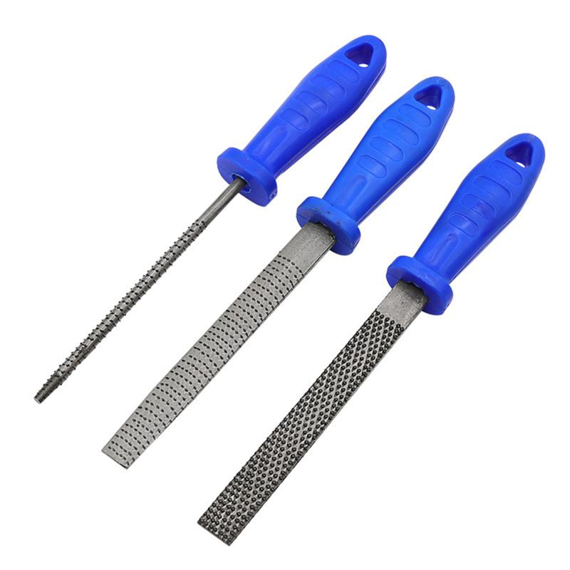 Product Introduction of 3PCs Files for Wooden /Metal Flat, Round, Half-round 6 Inch Wood Rasp File Carpentry Woodworking Sharpening 18