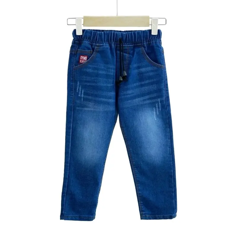 Celana Jeans Anak Panjang Sobek 2-15 Tahun Model Slim Straight - Darkblue/Softblue - Fashion, Anak-Anak Pakaian 2