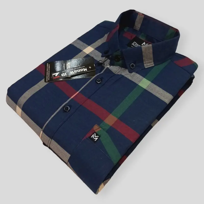Kemeja Pria Lengan Pendek Motif Kotak-Kotak Size M L XL Kemeja Casual Distro Keren Baju Katun 3
