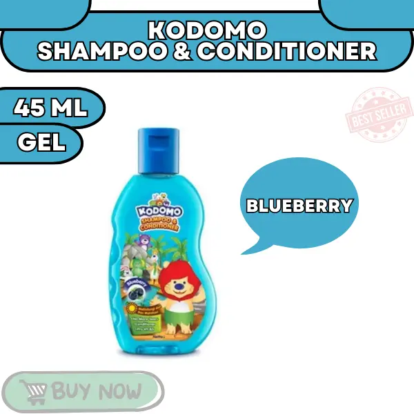 Kodomo Shampoo & Conditioner Gel 45ml Botol 1