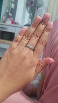 Product Review of Cincin couple titanium silver { HARGA SATUAN }  / Cincin Mmata Banyak Pilihan Cincin Stainless Steel Polos skena from N**a S** 0