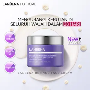 [OFFICIAL STORE] LANBENA 3X Retinol Face Cream | Double - Layer Encapsulation,Anti - Aging & Repair Skin Barrier,Ceramides + Peptides | Brighten, Moisturize & Reduce Wrinkles(30g)