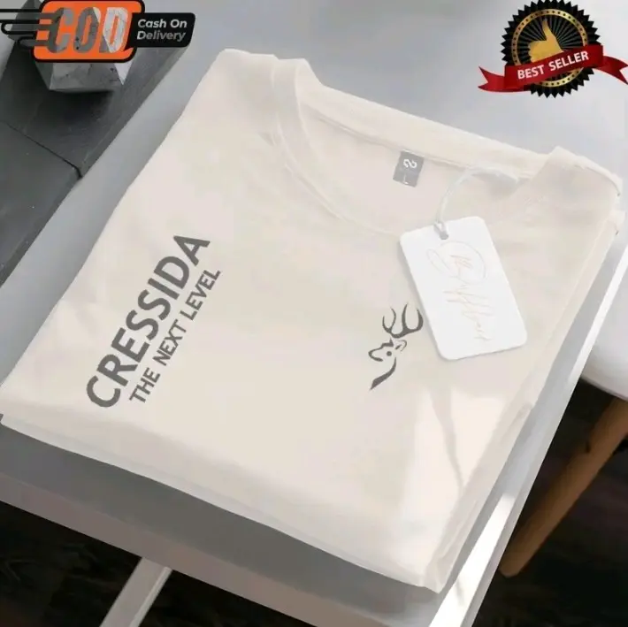 PROMO COD..! Kaos Distro Premium Lengan Pendek Cr3ss1d4 Premium Kirka Silver Pria Wanita Bahan Katun 30s Combed Baju Oblong Sablon Keren Tshirt Dewasa Santai Surfing Cowok