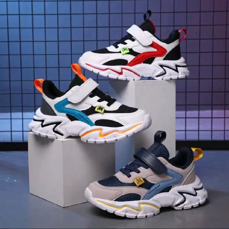 sepatu anak fashion MK02 laki laki perempuan size 26-30 modis terbaru shoes sneaker sekolah Sd tk 0