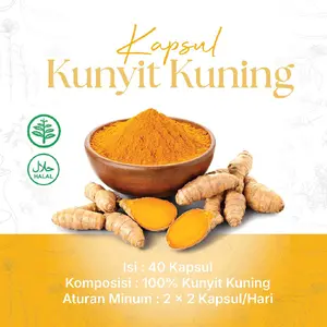 KAPSUL JAMU KUNYIT KUNING