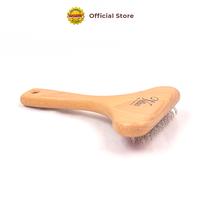 Gambar VELLUS Sisir Premium Beechwood Handle Slicker Brush | Sisir Anjing Kucing dari Octagon Pet Indonesia Kota Surabaya 3 Tokopedia