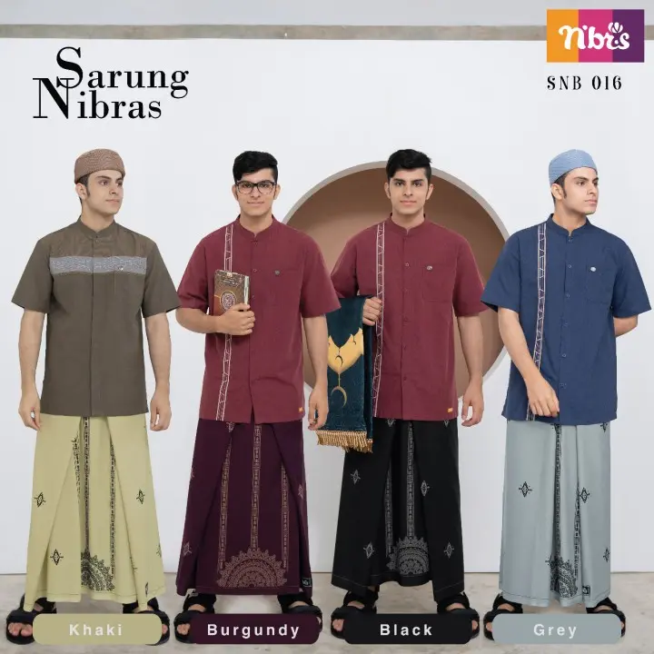 SARUNG DEWASA NIBRAS TERBARU SNB 16 [BISA COD] 1