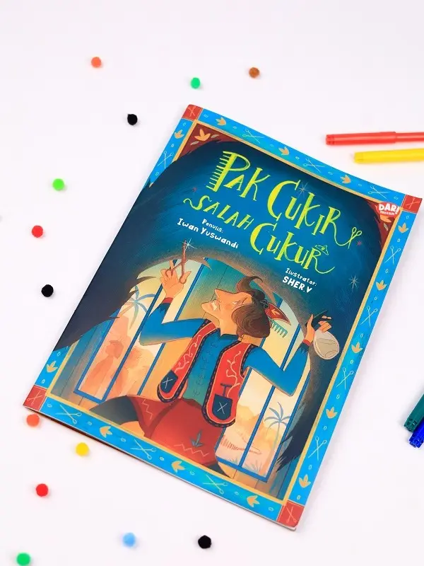 DAR! Mizan – Pak Cukir Salah Cukur| Buku Cerita Anak| Cerita Lucu tentang Cukur Rambut