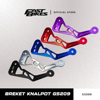 Gambar Fastbikes - Bracket Knalpot Mio Sporty CNC Alloy Anodized Standar Racing Multiwarna 5209 - Hitam dari Fastbikes Indonesia Kota Administrasi Jakarta Barat 1 Tokopedia