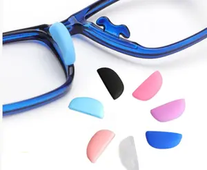 1 Pasang Nose Pad Kacamata Penyangga Hidung Nosepad Karet Kaca Mata Hidung Anti Slip