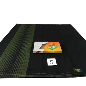 SARUNG ATLAS FAVORIT POLOS HITAM Lembut