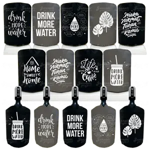 Sarung Galon Duduk / Dispenser Aesthetic / Estetik 2 in 1 Pompa / Elektrik Minimalis Motif dan Polos