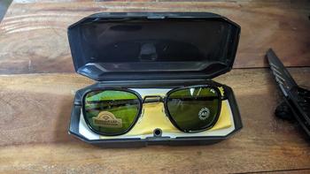 Product Review of Kacamata Pria Anti Silau Skymaster Aviator Lensa kaca UV Protection Frame Besi from B**t 0