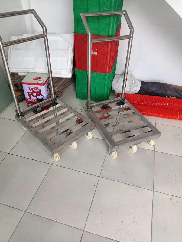 Product Introduction of Troli Pengangkat Beban Berbahan Stainless 5