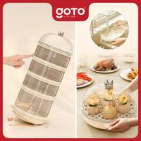 Gambar (Special Offer) Goto [COD] Queen Tudung Saji Rantang Rak Makanan Susun Food Organizer Bertingkat Kuat Kokoh Anti Debu Serbaguna Multifungsi - 3S WHITE dari Goto Living Kota Tangerang 5 Tokopedia