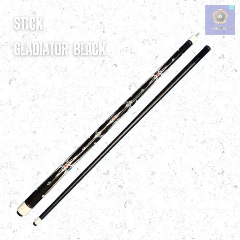 Stick Billiard Gladiator Black - Wood Cue - Gladiator Black Cue 5