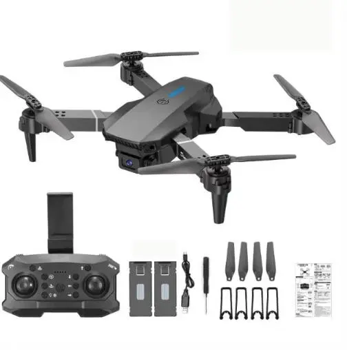 Hot Selling E88 Pro Drone 4K HD Camera Mini Quadcopter WiFi FPV Dron Headless Mode Remote Control E525 Foldable Drone E88 3