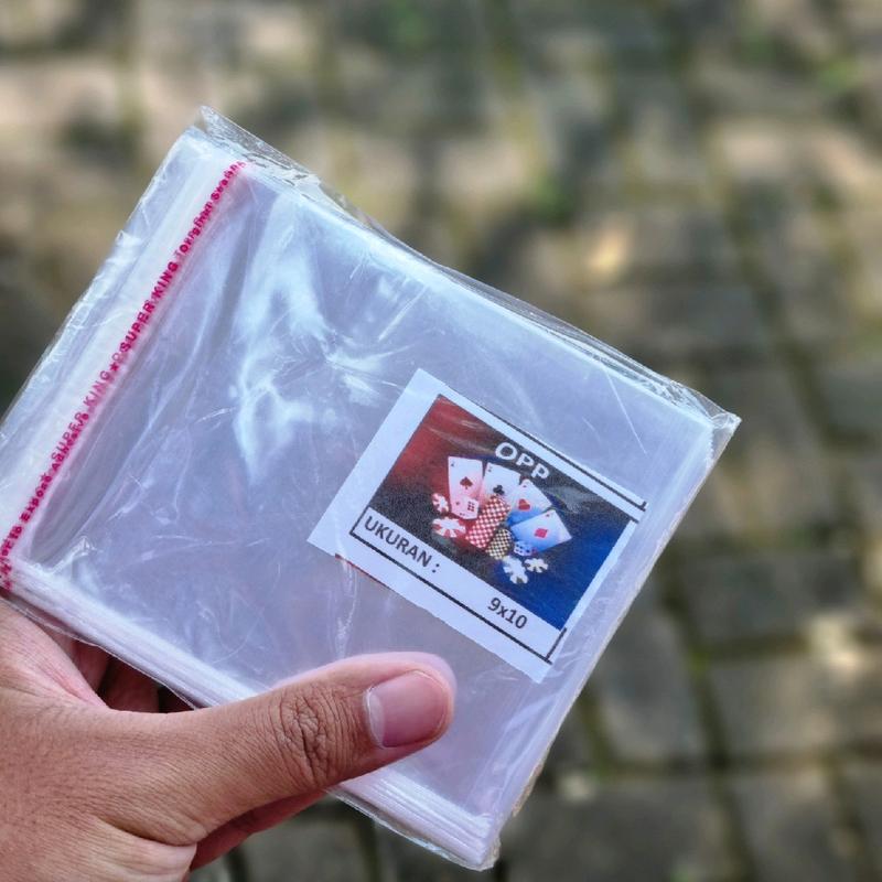 OPP Kantong Plastik Ukuran 10cmx10cm || 6cm×10cm || 9cm×10cm 1