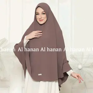 BERGO PAD XXL Crinkle Airflow Premium//ORIGINAL by Alhanan Hijab//bergo hijab syar'i//kerudung khimar instant//bergo jumbo crinkle//khimar jumbo crinkle//hijab kekinian//jilbab instan// Kerudung Syari Crinkle//Khimar syar'i crinkle