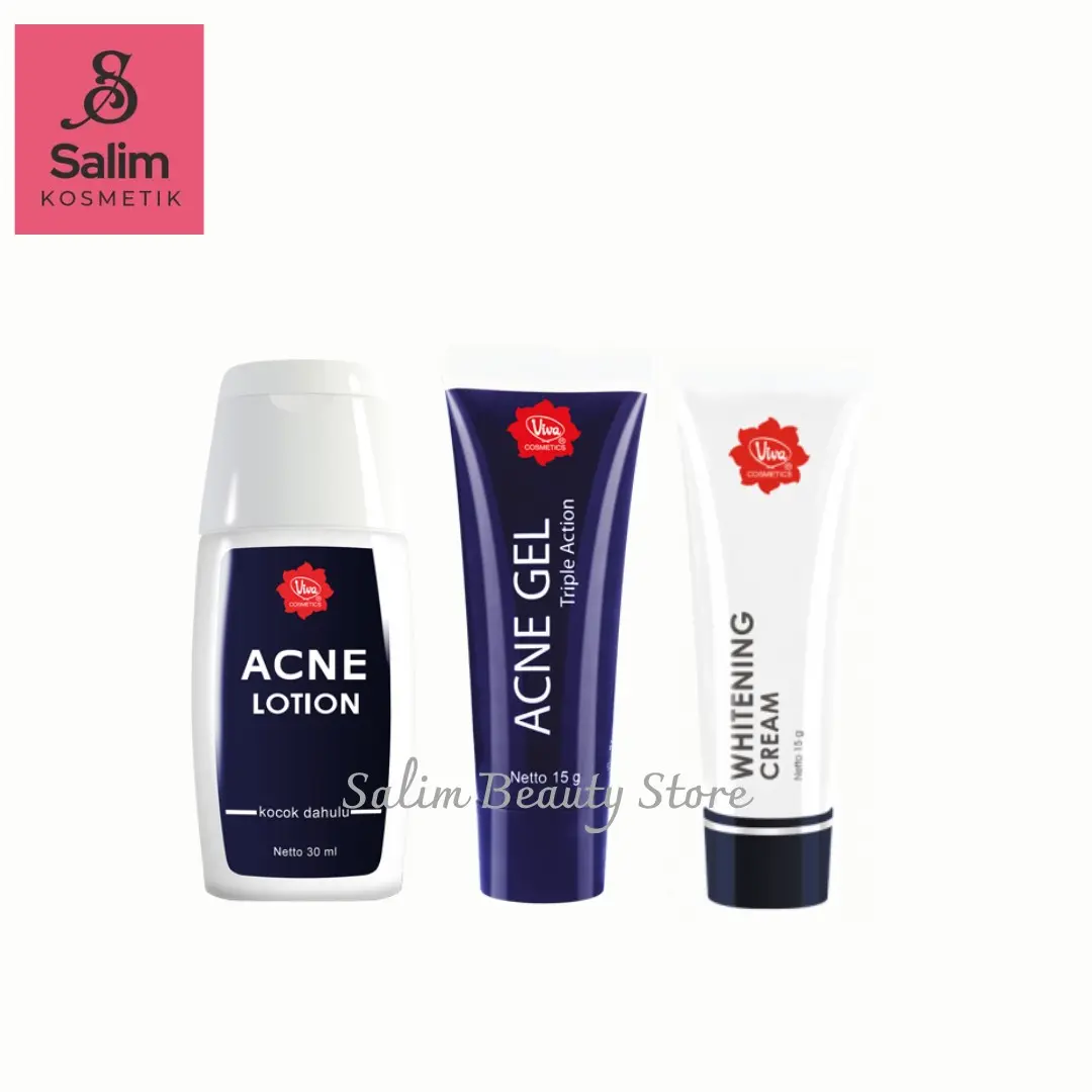 Viva Whitening Cream, Acne Lotion, Acne Gel