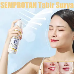 Outdoor Sun Spray Sunscreen Spray Anti UV Wajah Body Spray 150ml Outdoor Sun Spray SPF 50+++badan multi sun protection anti-aging Melindungi kulit dari paparan UVA UVB