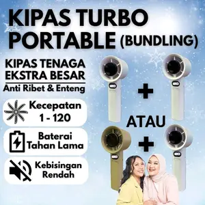 kipas angin turbo portable strong wind/level angin speek 1-120/ kipas angin tangan/ kipas angin mini portable murah