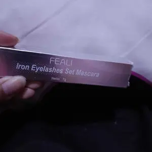 [BPOM] FEALI Iron Eyelashes Set Mascara - Maskara Besi Waterproof & Smudgeproof Untuk Bulu Mata Lentik Panjang & Tahan Lama dengan Kepala Sikat Berbahan Besi Bergelombang