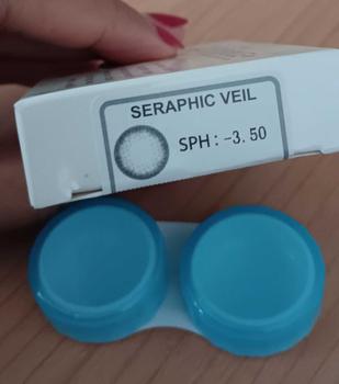 Product Review of SOFTLENS LUVUBBLE MINUS GRAY SERIES 2 softlens minus natural murah from A**a J**i 3