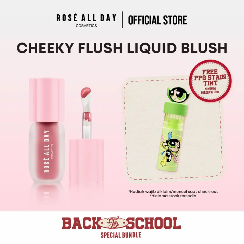 Rosé All Day Cosmetics Cheeky Flush Liquid Blush 0