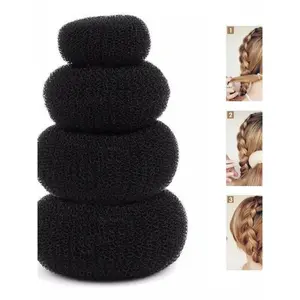 Donut Bun Hair Styling Donat Hairbun Tata Rambut Cepol Sanggul Korea