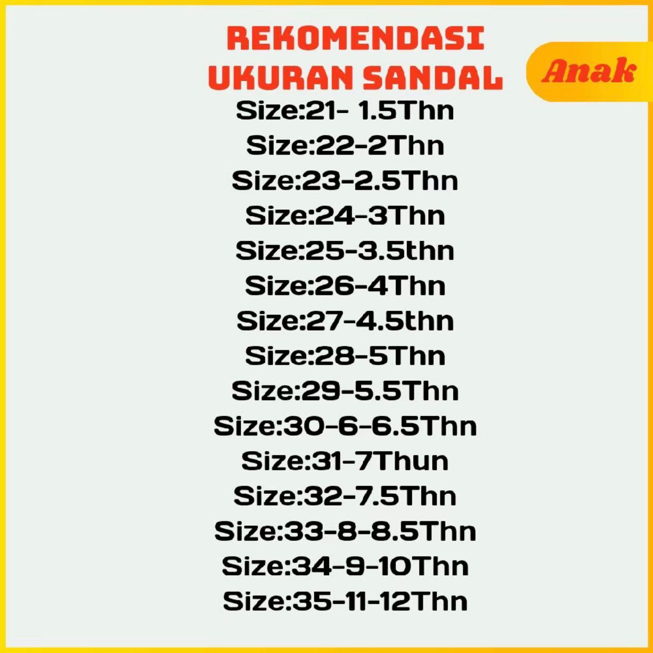 TERBARU SANDAL JEPIT ANAK ROBLOX LAKI LAKI SIZE 21 SAMPAI 35