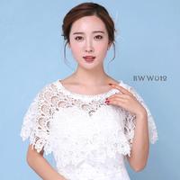 Gambar BOLERO BROKAT WEDDING LACE PUTIH PESTA WANITA MODERN BWW012 - Putih Tulang dari Lenka Wedding Shop Kota Surabaya 5 Tokopedia