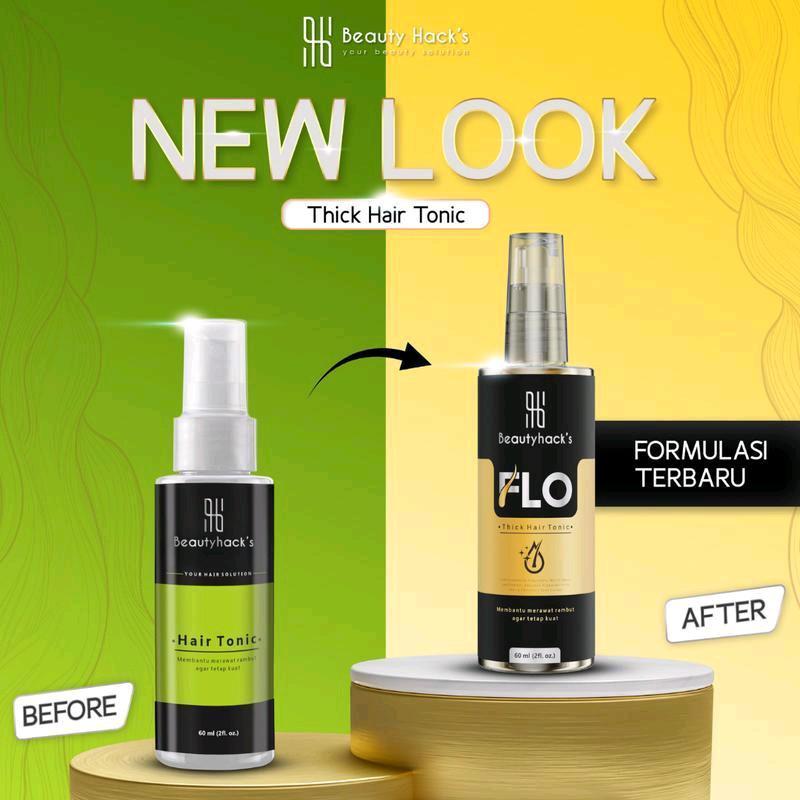 FLO HAIR TONIC | MENUMBUHKAN RAMBUT KEBOTAKAN DINI | 60 ML 1