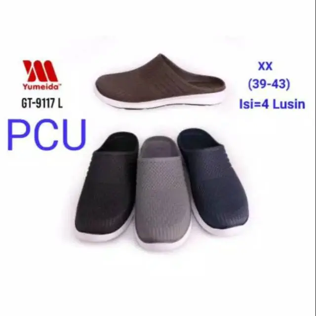 SANDAL SEPATU SELOP BUSTONG YUMEIDA GT 9117 L UK 39/43 SANDAL BAIM KARET BUSTONG PRIA PRODUK KUALITAS.........
