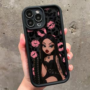 Funda para Teléfono de Diseño de Princesa TPU Gruesa Anticaídas para Apple iPhone 7 XR 11 12 13 14 15 16 17 13 Pro Max 14 Plus 15 Pro Max Air 14 Pro 16 Plus