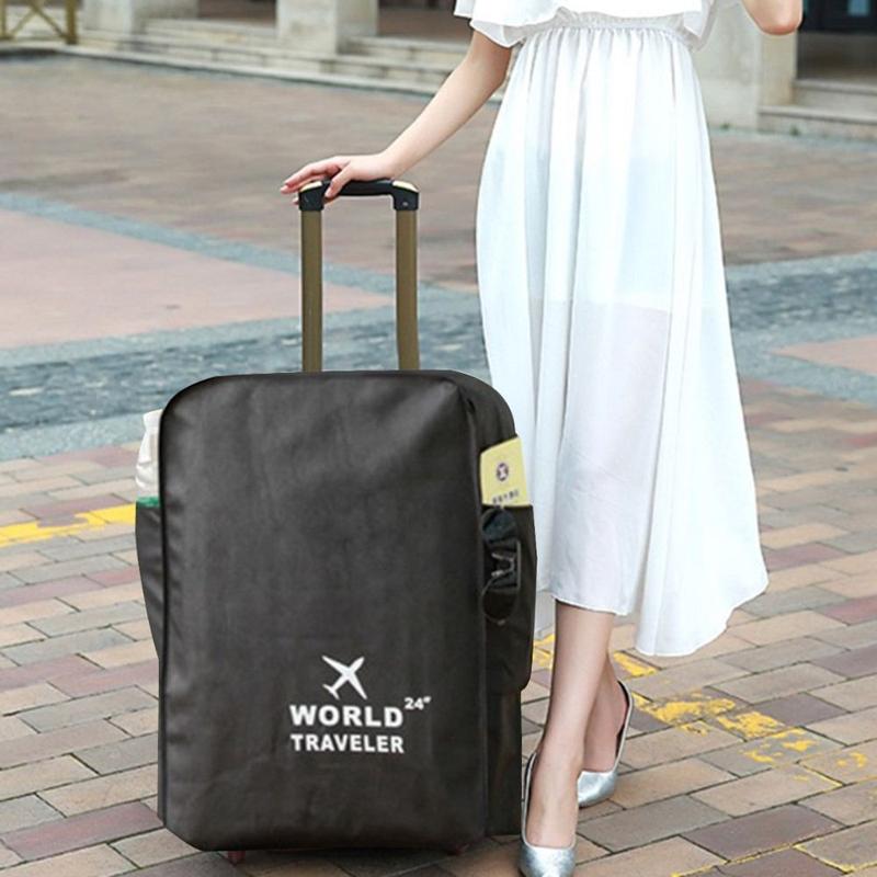 Bọc Vali Du Lịch, Hàng Mới Về, 20-30 Inch, Chống Bụi, Chống Mài Mòn, Bọc Bảo Vệ Vali Chống Thấm Nước, Thích Hợp Cho Vali, Bảo Vệ Hành Lý 3