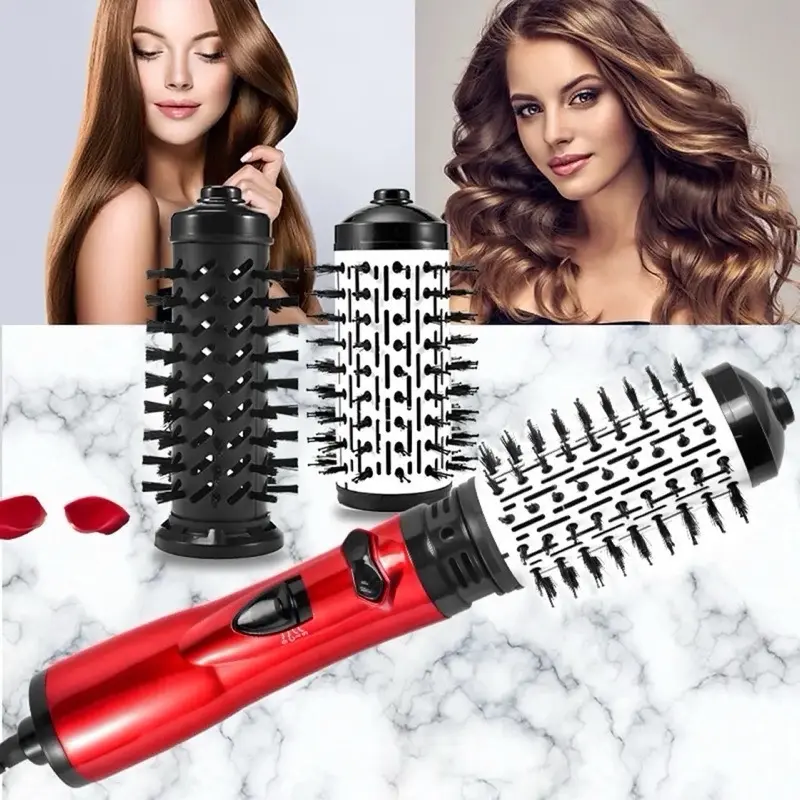 Hair Dryer Auto Rotate Brush Catokan Hairdryer Sisir Blow Otomatis Terbaru MXNA 2 Brush Gemei Sisir 5