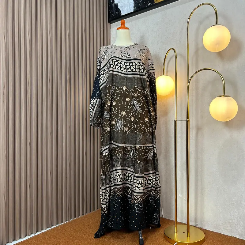 Gamis Evelin Rayon Super Lembut Nyaman 3