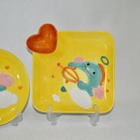 Gambar Cartoon Animal Set Dino Kuning Lucu/ Peralatan Makan Anak/ Dining Set Piring Dimsum Plate Cangkir Sendok dari Vaes Houseware Kota Medan 5 Tokopedia