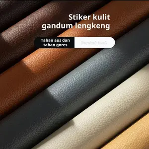 Tambalan perbaikan kulit berperekat tebal untuk sofa, sandaran kepala tempat tidur, jok mobil, dan pelapis kulit lainnya.