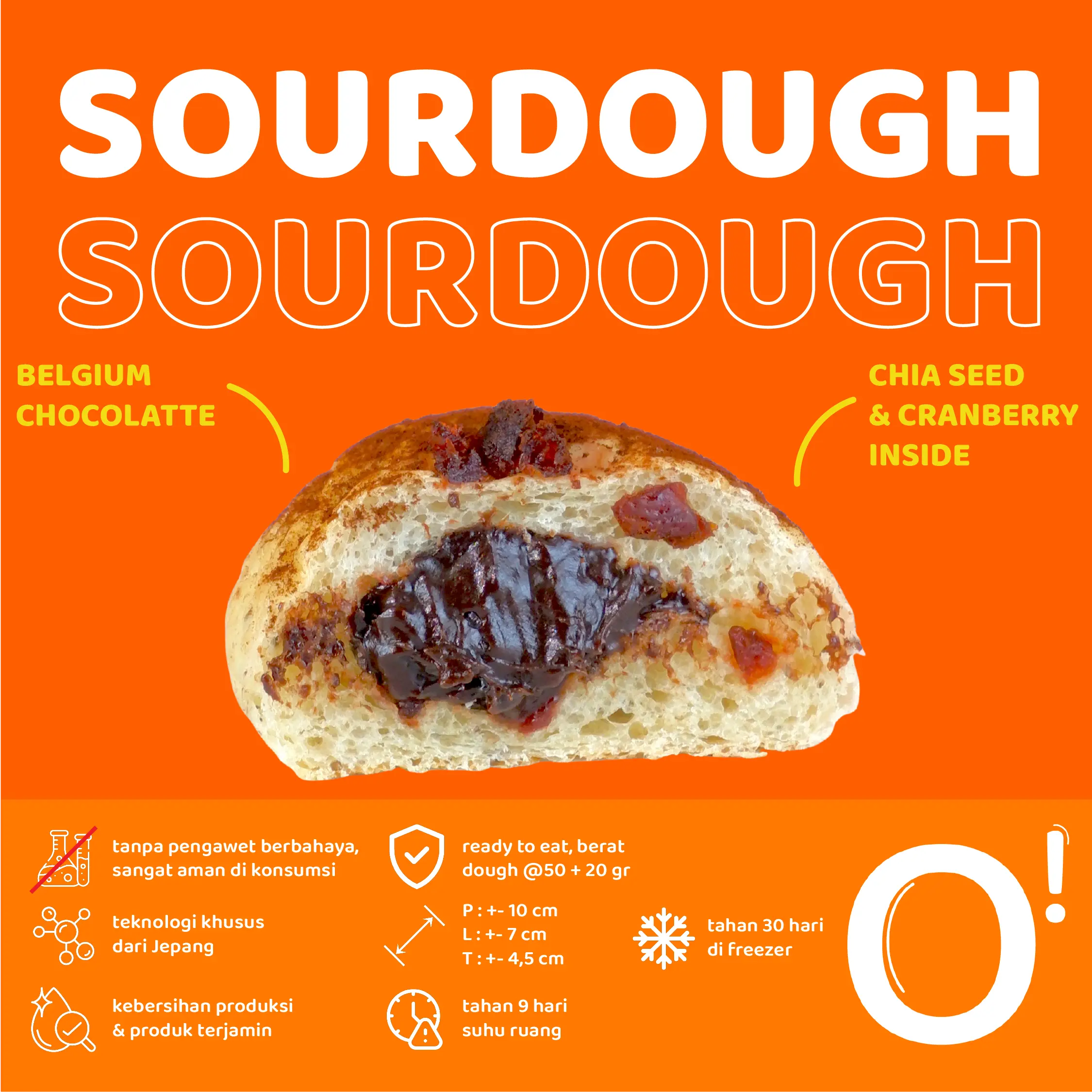 Cranberry Belgium Chocolate [NEW!]