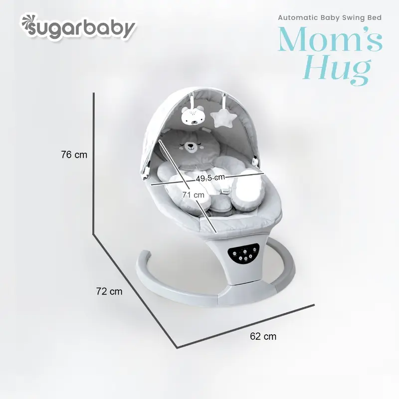 SUGARBABY MOM'S HUG BOUNCHER BABY / HUG ME AUTOMATIC SWING BED K SERIES / AYUNAN BAYI 4
