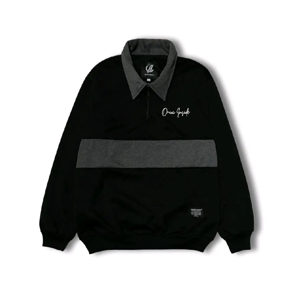 Onixe Inside Jaket Rugby Vintage Pria Wanita High Premium